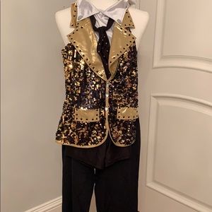 sparkly dance costume